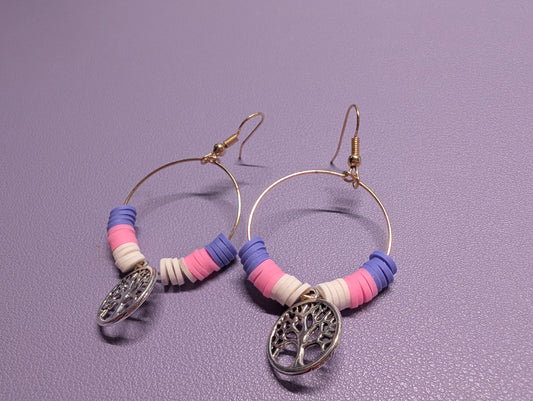 Boucles d'oreilles *Arbre de vie*