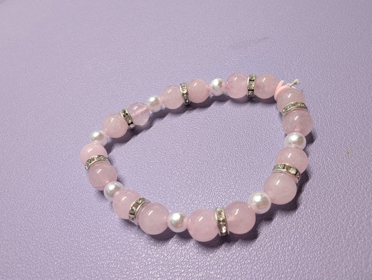 Rose / Blanc