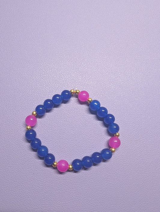 Bleu / Rose