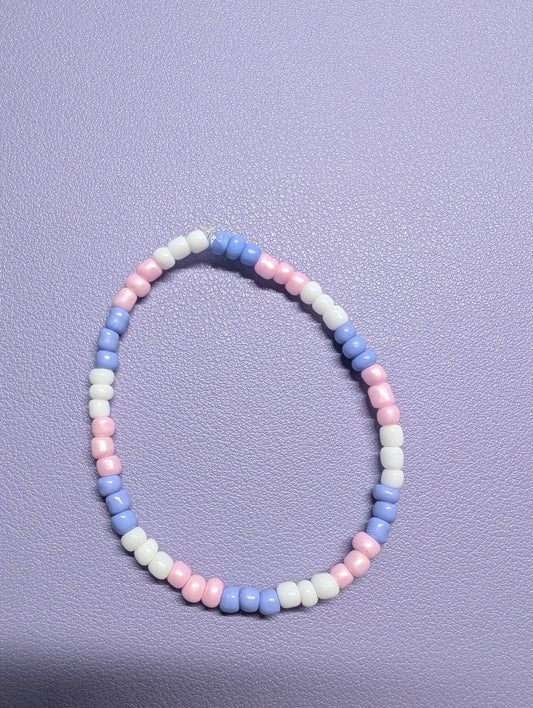 Bleu / Rose / Blanc